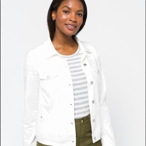 Liverpool Kolten white denim jacket